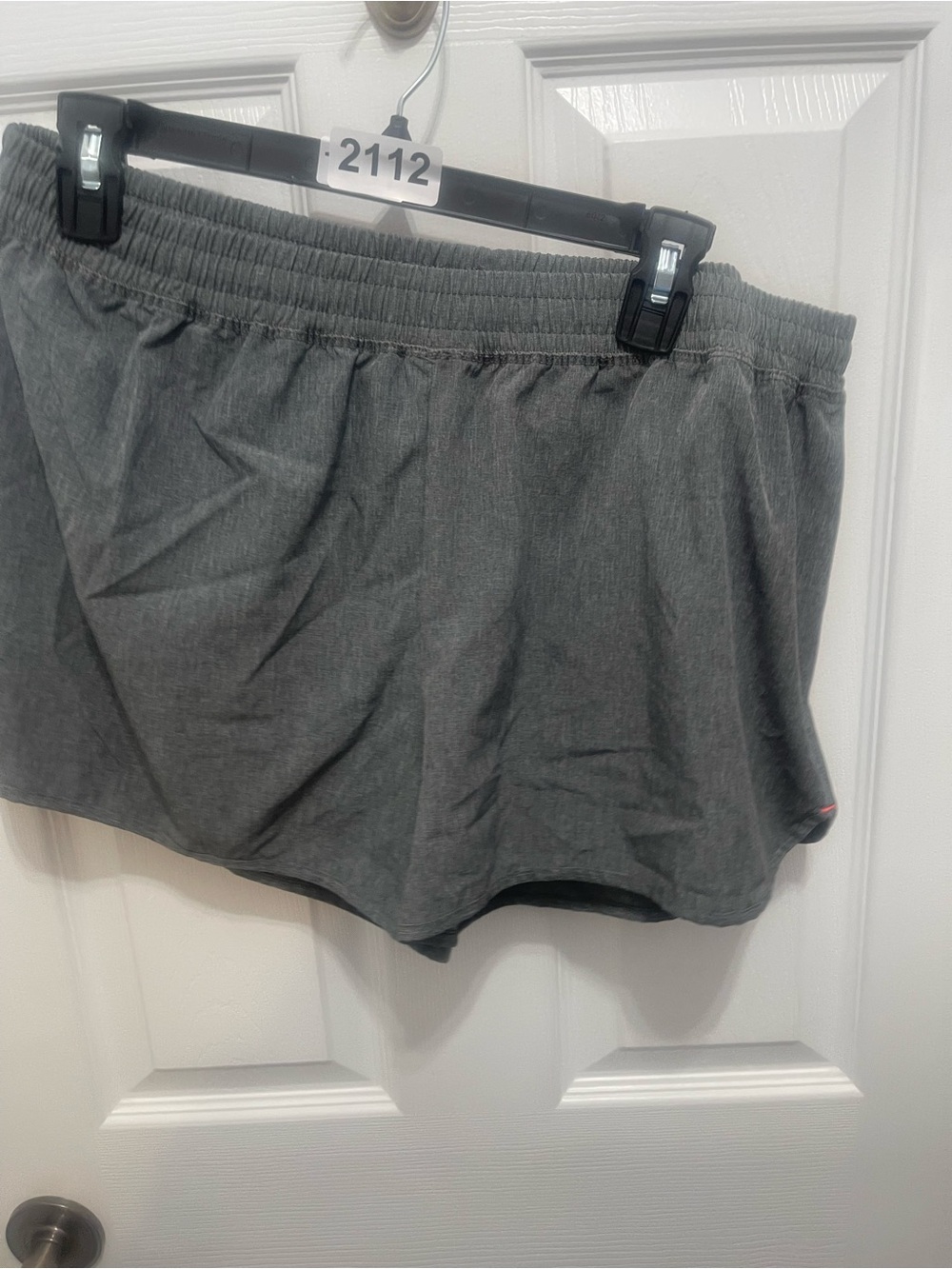 Women’s Athletic Shorts - Gray Comfortable Stretch